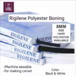 10 Ghaz 8mm Plastic Boning Wire for Sewing Corset Bridal Gowns, - Image 3