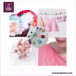 4 pieces Stainless Steel Safety Pin Saree , Hijab pins (Multicolor) - Image 4