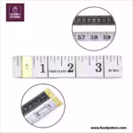 2 Pcs Double Sided Tailor Cloth Ruler Inch Tape , Tailor Tape (60 Inch ) - Image 4