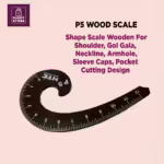 1 Pc Tailoring Scale Wooden P5 Scale , French Curve Shape Scale - Image 2
