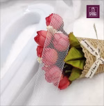 2 Inch 50 Ghaz Roll cancan patti , horsehair braid stripe | Premium Quality - Image 2