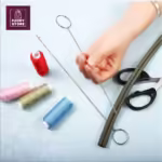 10 inch Loop turner hook l fabric piping hook Stainless Steel Flexible - Image 2