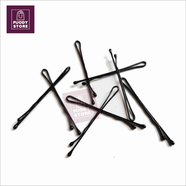 Champion Lady Hair Pins , Bobby Hair Pins - Black Hair Pins for Girls and Women - Image 3