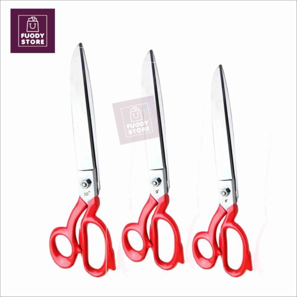 Stainless Steel Tailor Scissor 9 Inch Lightweight Long Lasting Universal (Kanchi) for Cutting Clothes - Image 2