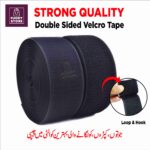 Strong Double Sided Velcro Tape 2 Ghaz Pack 1 inch wide ,Hook & Loop Magic Tape