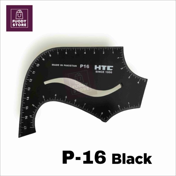Tailoring Scale Set P-16N for Curve Shapes in Dresses, Wooden Measuring Cloth Ruler - Image 4