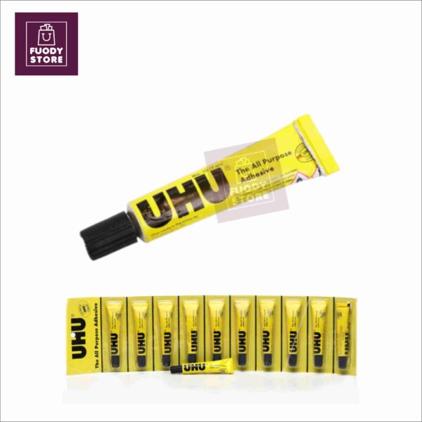 Small UHU Glue- All Purpose Adhesive Glue UHU Tube 7ml Made in Germany - Image 2