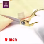 Germany Quality Golden Stainless Steel Scissor Kainchi for Clothe Cutting - Image 2