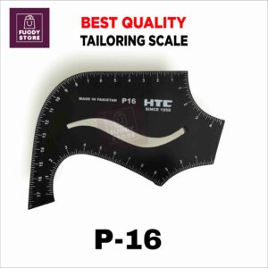 Tailoring Scale Set P16 for Curve Shapes in Dresses, Wooden Measuring Cloth Ruler