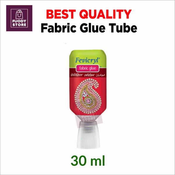 Fabric Glue Small Pack 30 ml | Fevicryl glue for fabric, sequins, lace, ribbon and mirrors