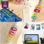 10 Pcs Multipurpose Clips Plastic Craft Crocheting Knitting Safety Clothing Clips for Dresses - Image 4