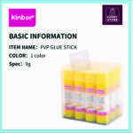High Quality 9g Non-toxic Pvp Glue Stick , Multipurpose White Glue for Art and Craft - Image 4