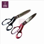 Heavy duty solid scissor for professional tailors 10 inch, High quality dress cutting scissor - Image 3