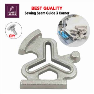 3-Corner Sewing Seam Guide with Thumb Screws - Universal Machine Accessory