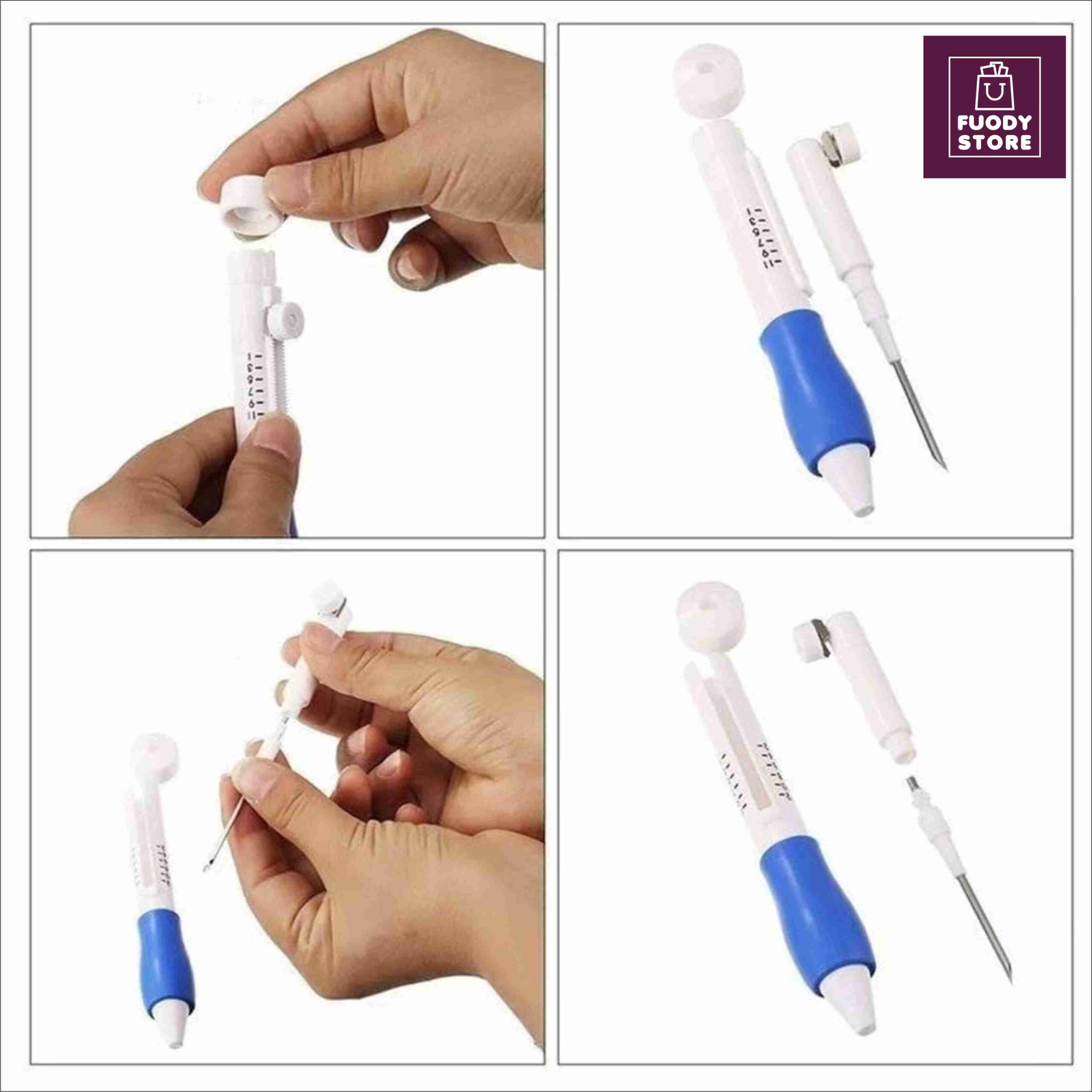 3D DIY Magic Punch Needle Pen - Complete Embroidery Kit for Clothes & Decor | All-in-One Kit - Image 3