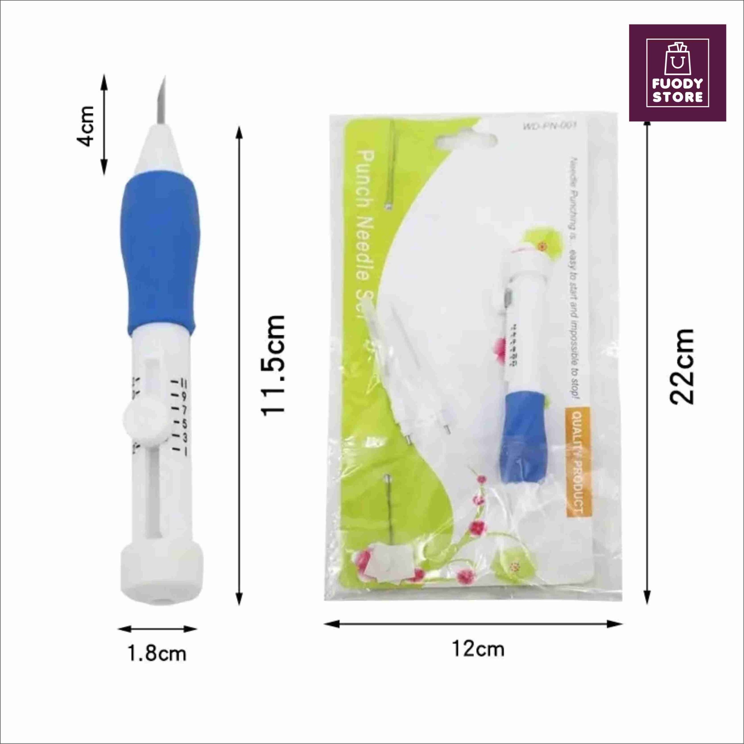 3D DIY Magic Punch Needle Pen - Complete Embroidery Kit for Clothes & Decor | All-in-One Kit - Image 2