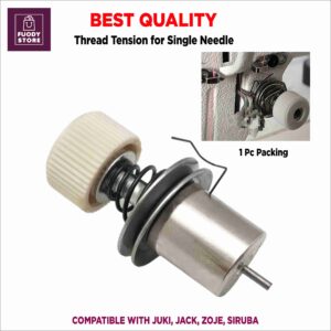 Juki-Compatible Thread Tensioner – Stainless Steel Yarn Trapper for Lockstitch Machines