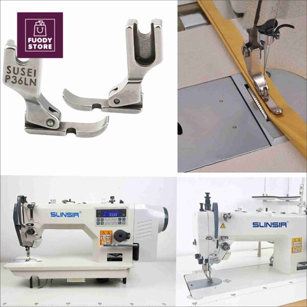 Universal Industrial Zipper Foot Compatible with Juki, Jack, Brother Heavy Duty Sewing Machines - Image 3