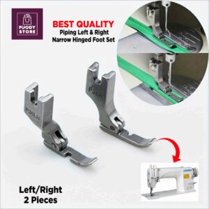 Universal Industrial Zipper Foot Compatible with Juki, Jack, Brother Heavy Duty Sewing Machines