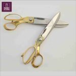 10 inch Heavy Duty Brass Handle Tailor Scissors – Premium Fabric Cutting Shears - Image 4