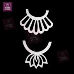 12 Pcs Neck Design Buckram (6 Styles) Premium Iron Patterns for Ladies' Dresses - Image 3