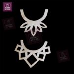 12 Pcs Neck Design Buckram (6 Styles) Premium Iron Patterns for Ladies' Dresses - Image 4