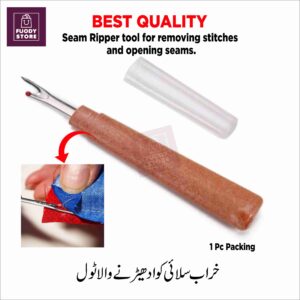 Woody Style Handy Stitch Remover – Precision Seam Ripper with Sharp Durable Blades