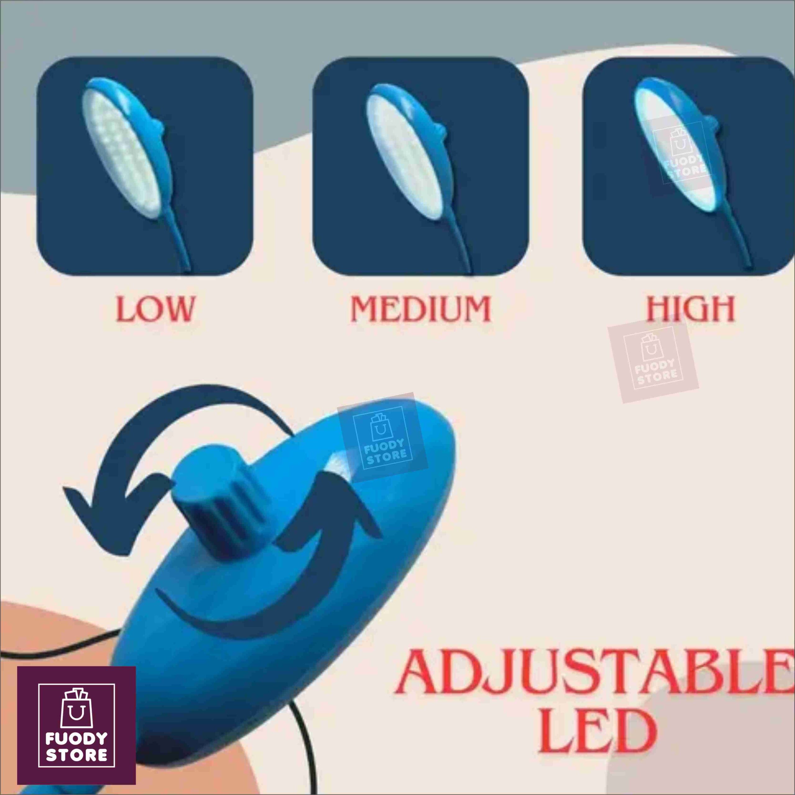 Universal Adjustable Sewing Machine LED Light with Dimmer & Magnet (110V-250V) - Image 3