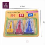 Bias Tape Maker Set Of 3 Most Used Sizes - 12mm, 18mm & 25mm Binding Tape Maker - Image 3