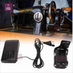 Sewing Machine Motor Foot Control Pedal –(black) | 220-240v 50/60Hz, 3-Pin EU Plug - Image 2