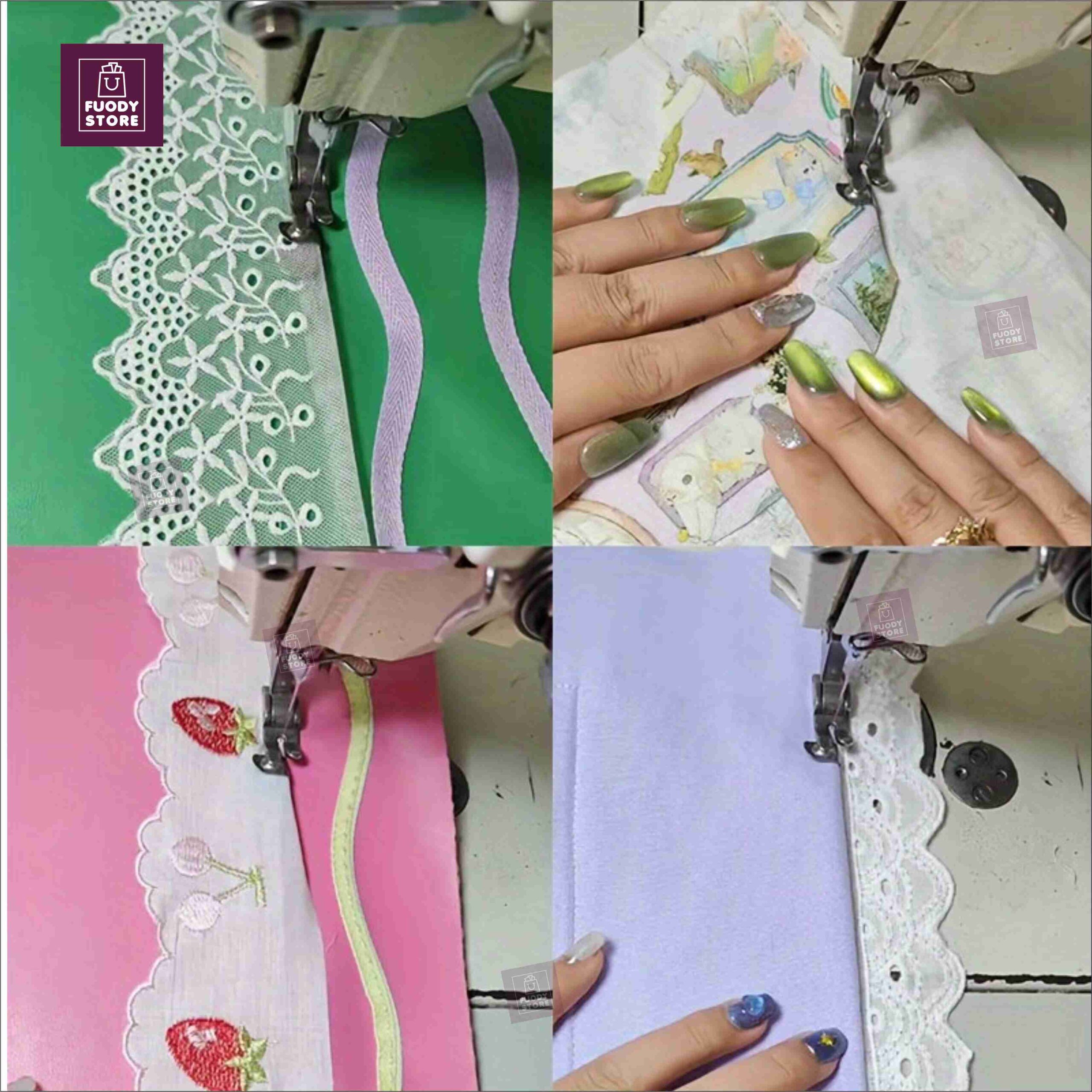 P351 3mm Curling Presser Foot – Industrial Stainless Steel Hemming Foot for Flat Sewing Machines - Image 3