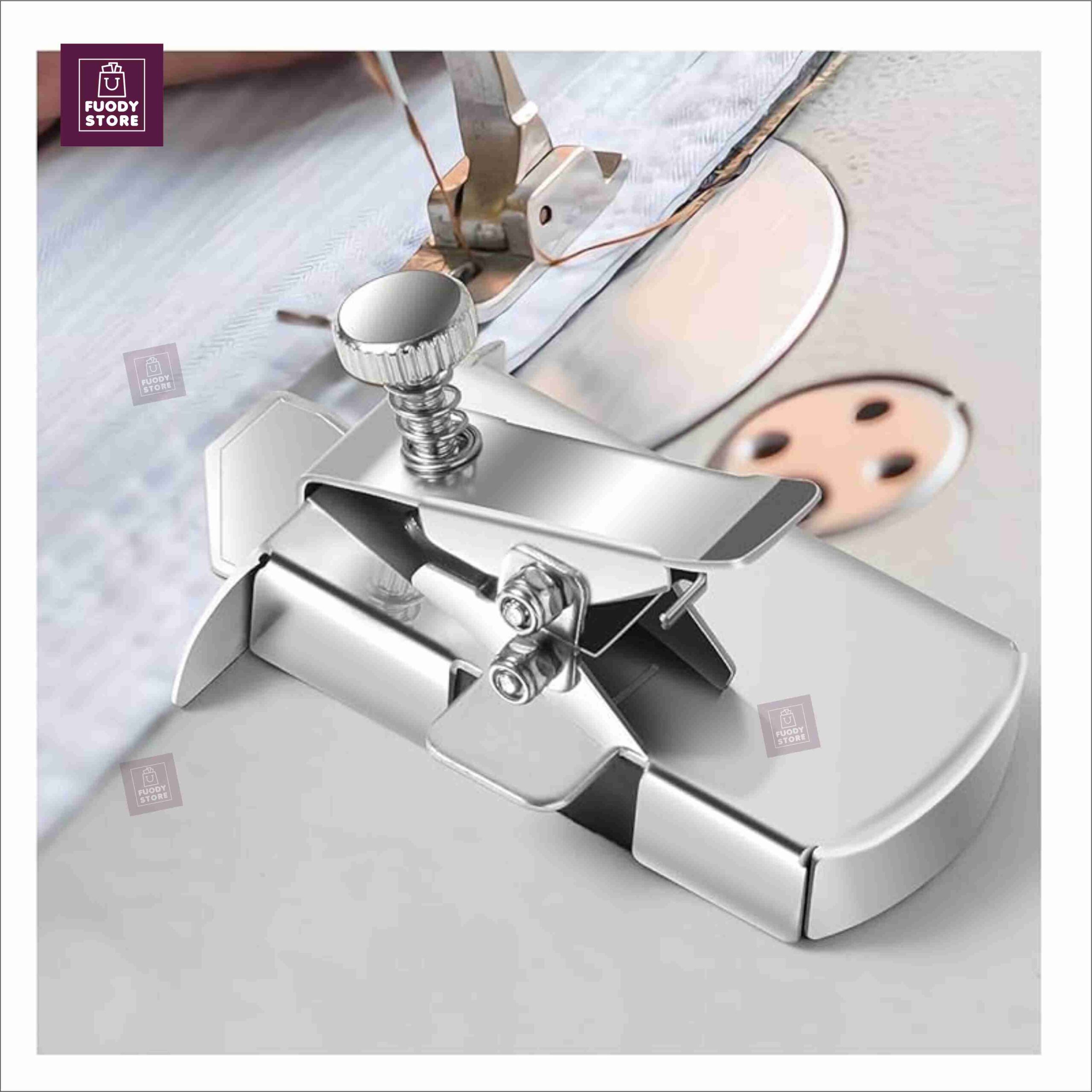 Magnetic Seam Guide for Sewing Machine – Multifunctional Stainless Steel Hemming & Stitching Helper - Image 4