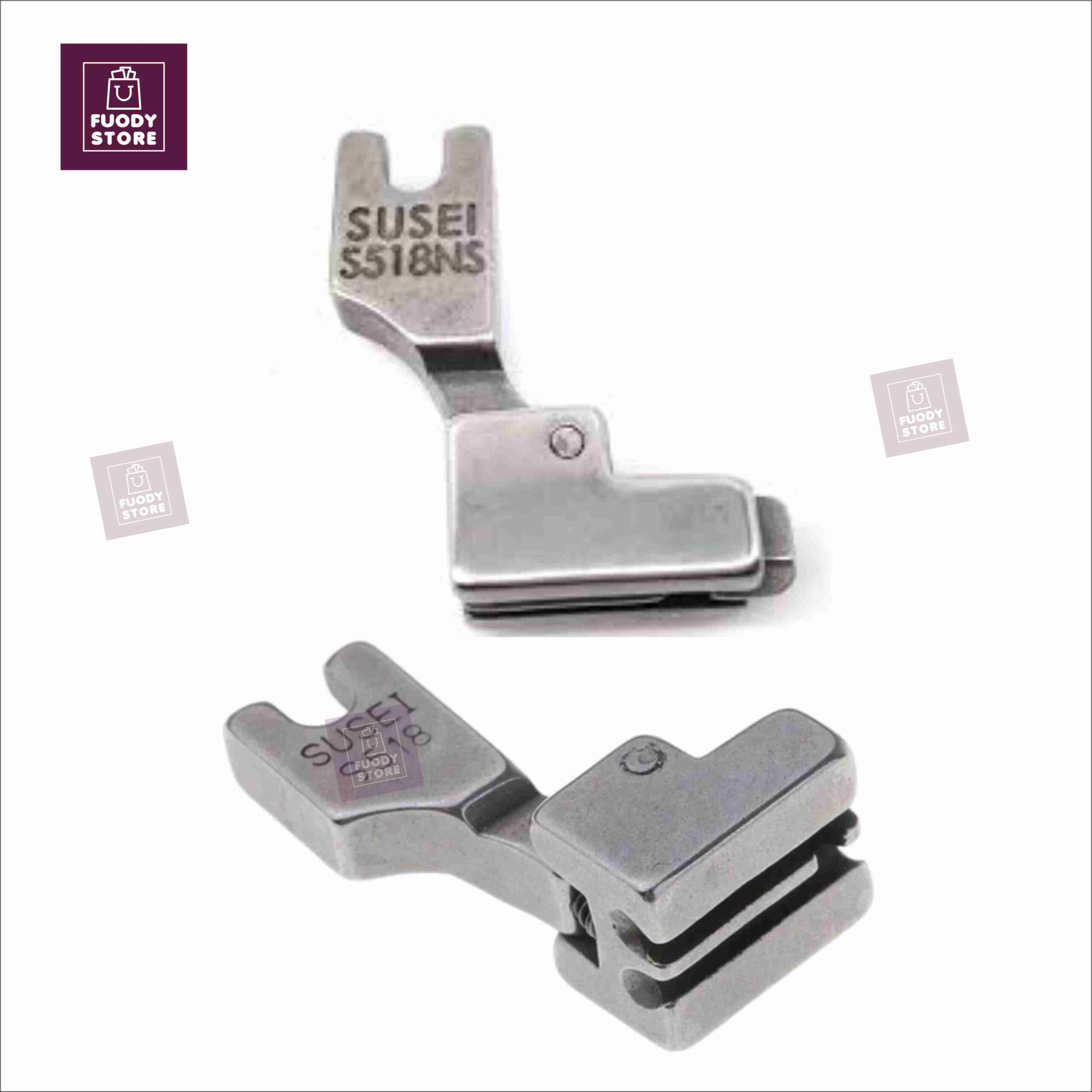 S518NS Industrial Sewing Machine Invisible Zip Foot | Fit for Brother, Singer, Juki, Janome, Toyota & More - Image 2