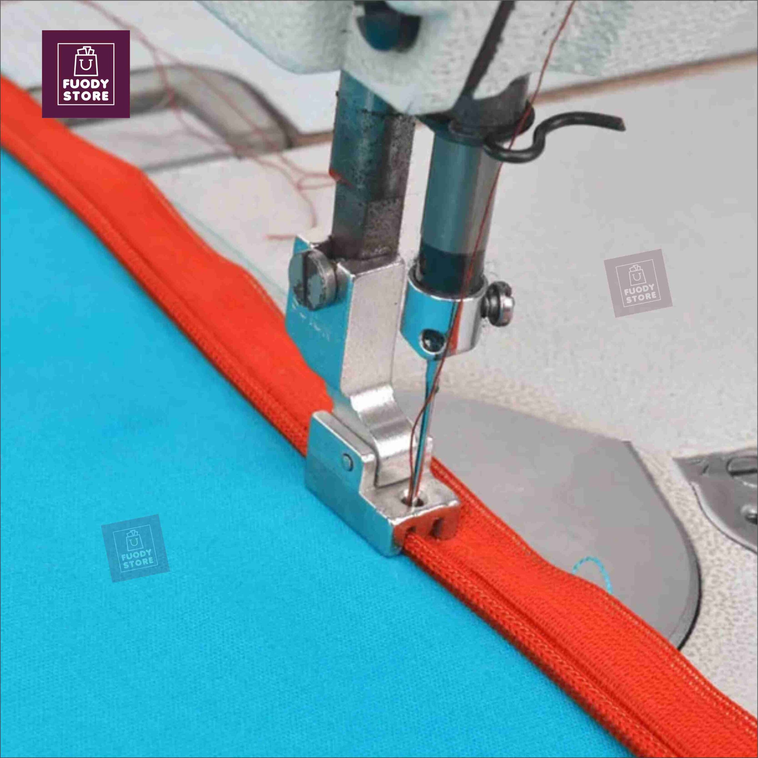 S518NS Industrial Sewing Machine Invisible Zip Foot | Fit for Brother, Singer, Juki, Janome, Toyota & More - Image 3