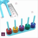 Magnetic Bobbin & Thread Organizer (5-Column) – Plastic Storage Rack for Sewing Machine Accessories - Image 3