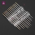 12 Pcs Hand Stitch Assorted Needles – Self-Threading Needles for Sewing, Embroidery & DIY Needlework - Image 4