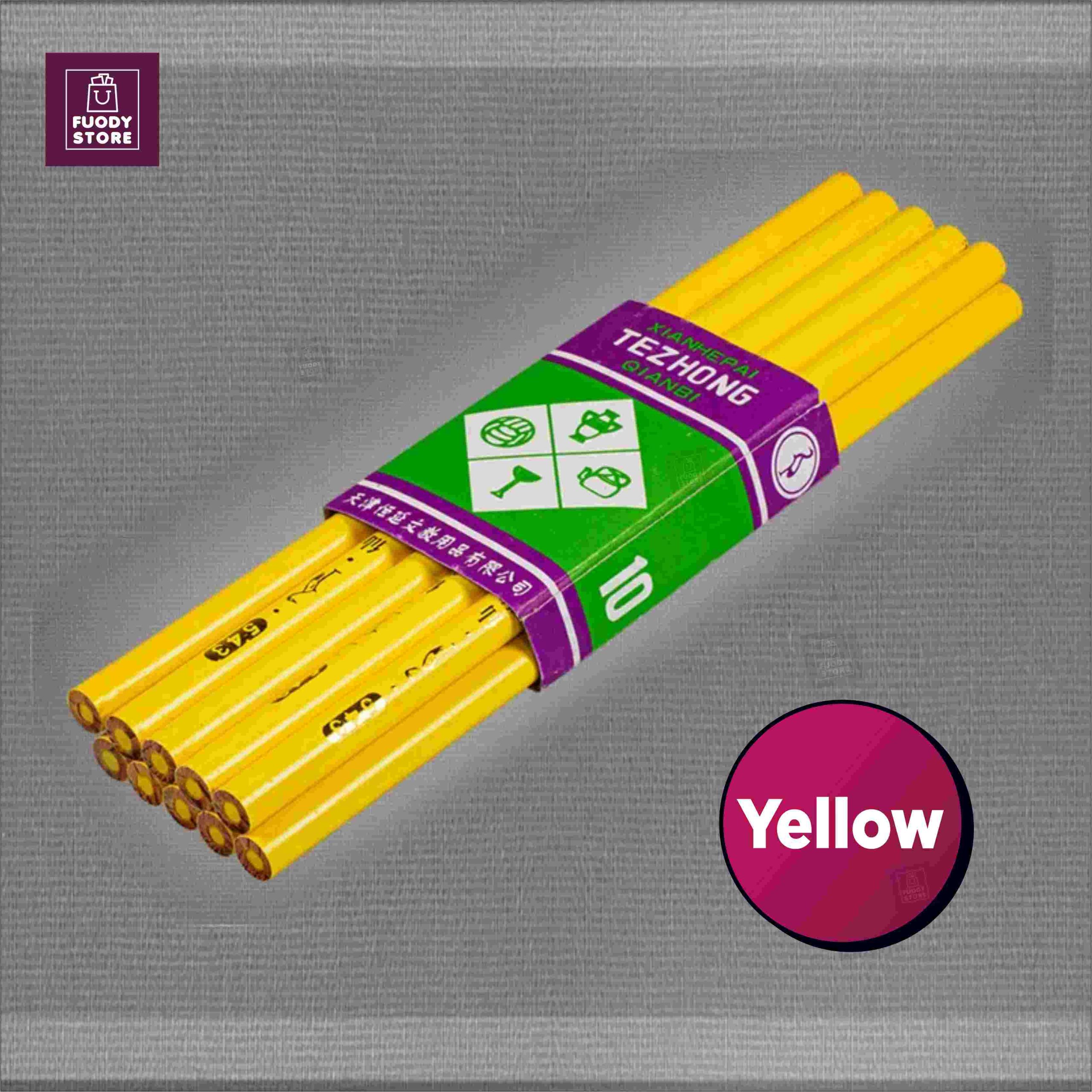 Chalk Pencils for Cloth Marking – Tailors Fabric Marker Pencils 6 Pcs Pack with 3 Random Colors - Image 4