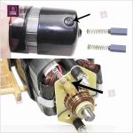 2 Pcs Carbon Motor Brushes Set Replacement Sewing Machine Motor Carbon Brushes for Household Sewing Machines - Image 2