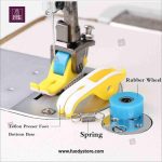 Teflon Roller Presser Foot Wear-Resistant Plastic Foot for Flat Bed Sewing Machines (High Shank) - Image 4