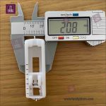 4 Step Buttonhole Foot | Universal Snap On Plastic Presser Foot for Singer, Janome, Brother, Toyota & More - Image 2