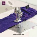 Gathering Foot for Janome Sewing Machines Metal Presser Foot for Lightweight Fabrics (Horizontal Rotary Hook Models) - Image 4