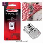 Gathering Foot for Janome Sewing Machines Metal Presser Foot for Lightweight Fabrics (Horizontal Rotary Hook Models) - Image 3