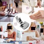 Gathering Stitch Presser Foot | Wrinkle Plated Pressure Foot | Durable Shirring Ruffler for Singer, Brother, Janome (Low Shank Vertical Machines) - Image 4