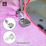 Gathering Stitch Presser Foot | Wrinkle Plated Pressure Foot | Durable Shirring Ruffler for Singer, Brother, Janome (Low Shank Vertical Machines) - Image 3