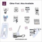 Overlock Sewing Machine Presser Foot, Low Shank Snap-On Overcast Foot for Singer, Brother, Janome & More - Image 5