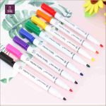 8 Pcs Fabric Paint Markers for Clothes Mix Colors Textile Permanent Marker Pen Set for DIY Crafts & T Shirt Painting - Image 3