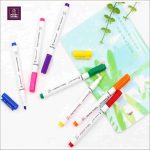 8 Pcs Fabric Paint Markers for Clothes Mix Colors Textile Permanent Marker Pen Set for DIY Crafts & T Shirt Painting - Image 2