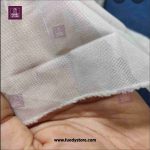 1 Ghaz Premium lycra fusing cloth Stretchable Interlining 100gsm for Ladies Fabric & Garments (White) - Image 4