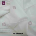 1 Ghaz Premium lycra fusing cloth Stretchable Interlining 100gsm for Ladies Fabric & Garments (White) - Image 3