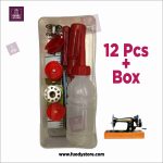 Sewing Machine 12 Pcs Tool Kit with Box Complete Household Sewing Machine Accessory Portable Set - Image 4